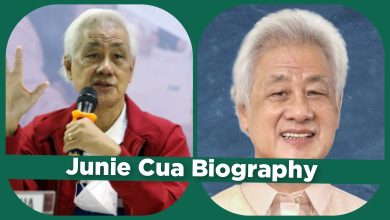 Junie Cua Biography